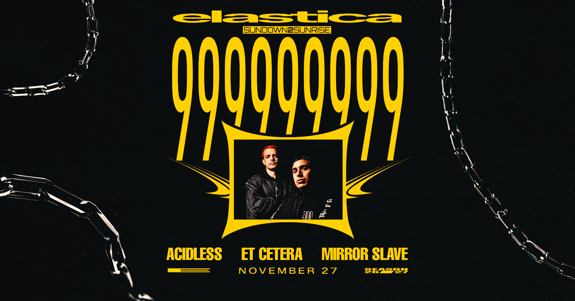 Elastica: 999999999 ❚ Acidless ❚ Et Cetera ❚ Mirror Slave