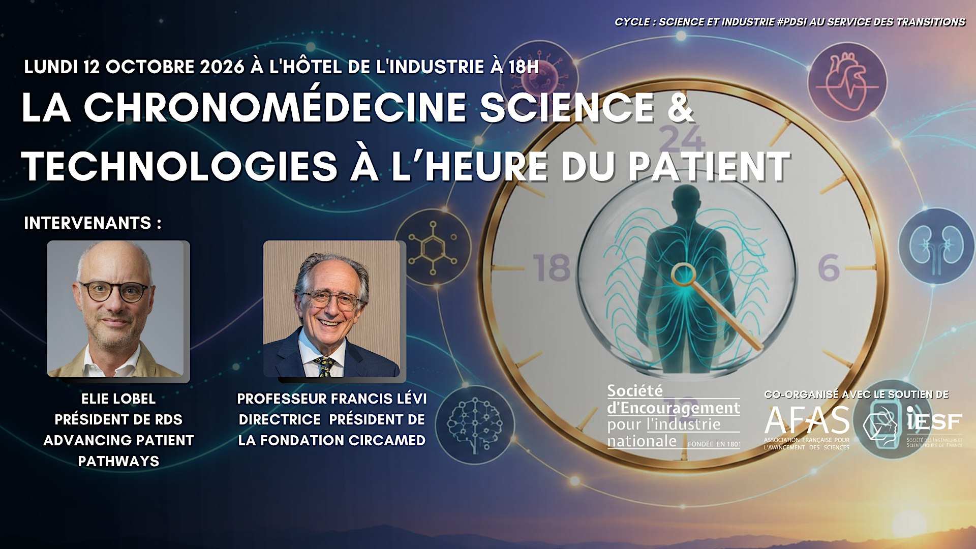 La chronomédecine :  Science et technologies à l'heure du patient