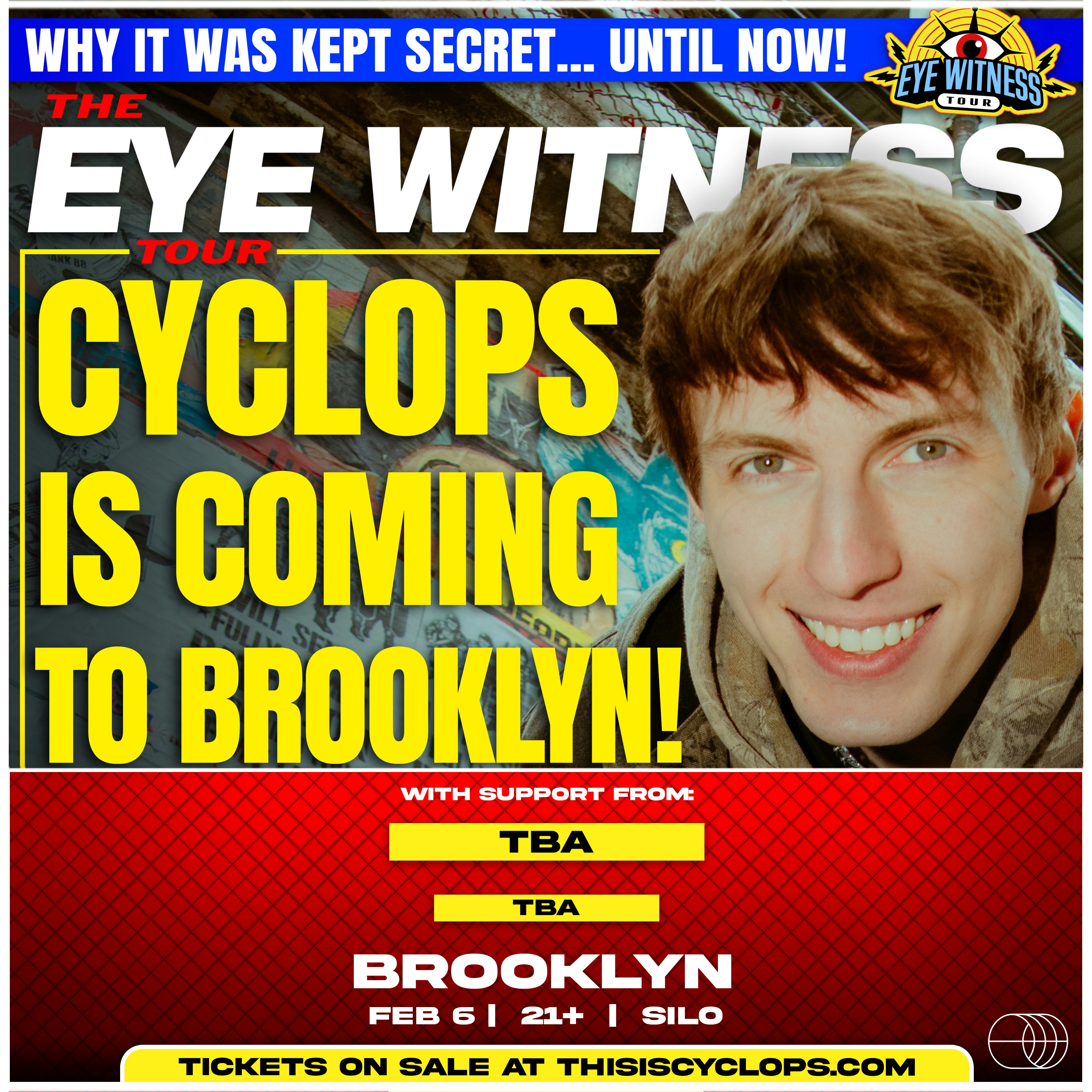 Cyclops - The Eye Witness Tour
