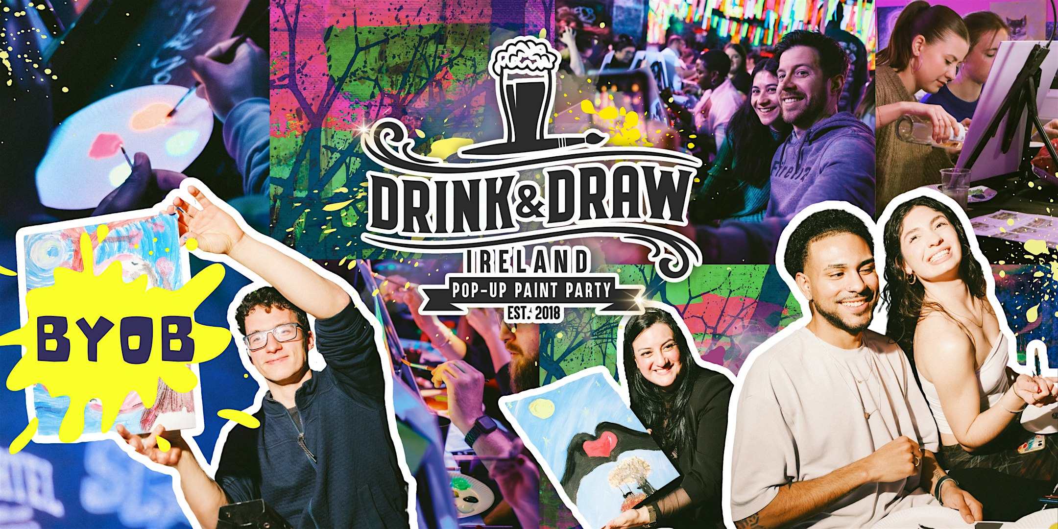 Drink & Draw: Nightmare Before Christmas (BYOB)