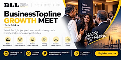 BusinessTopline Growth Meet - 24th Edition