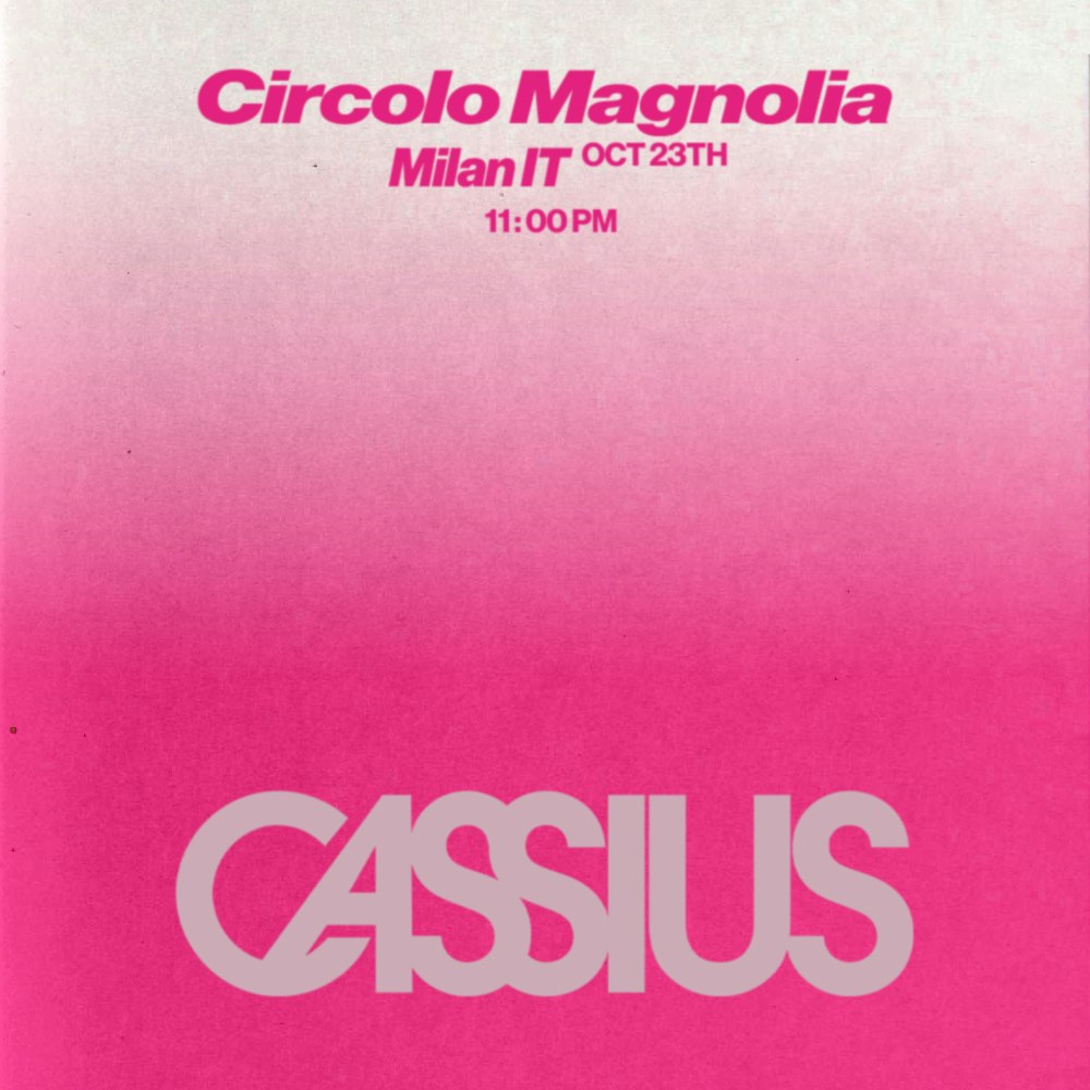Cassius Club Tour w/ Special guest