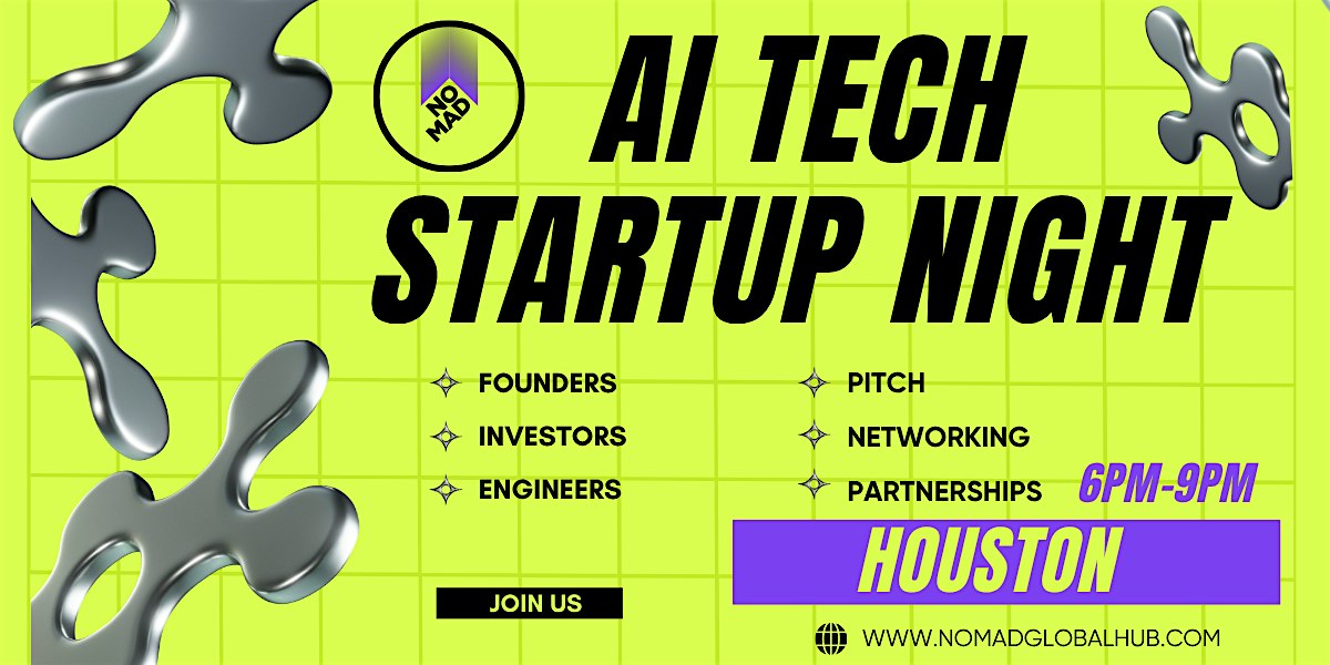 AI Tech & Startup Night — Houston