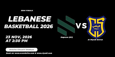 SEMI FINALS (LEBANESE BASKETBALL 2026)