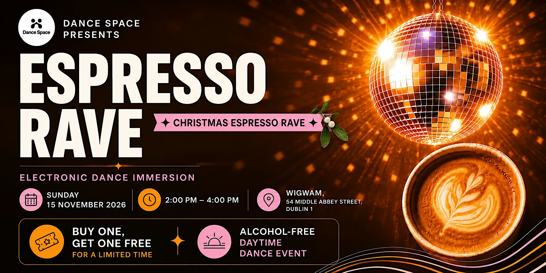 Espresso Rave | Daytime Sober Dance