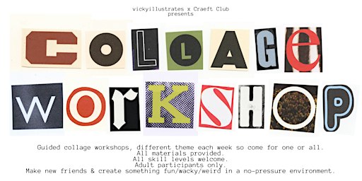 Collage Art Workshop in North London