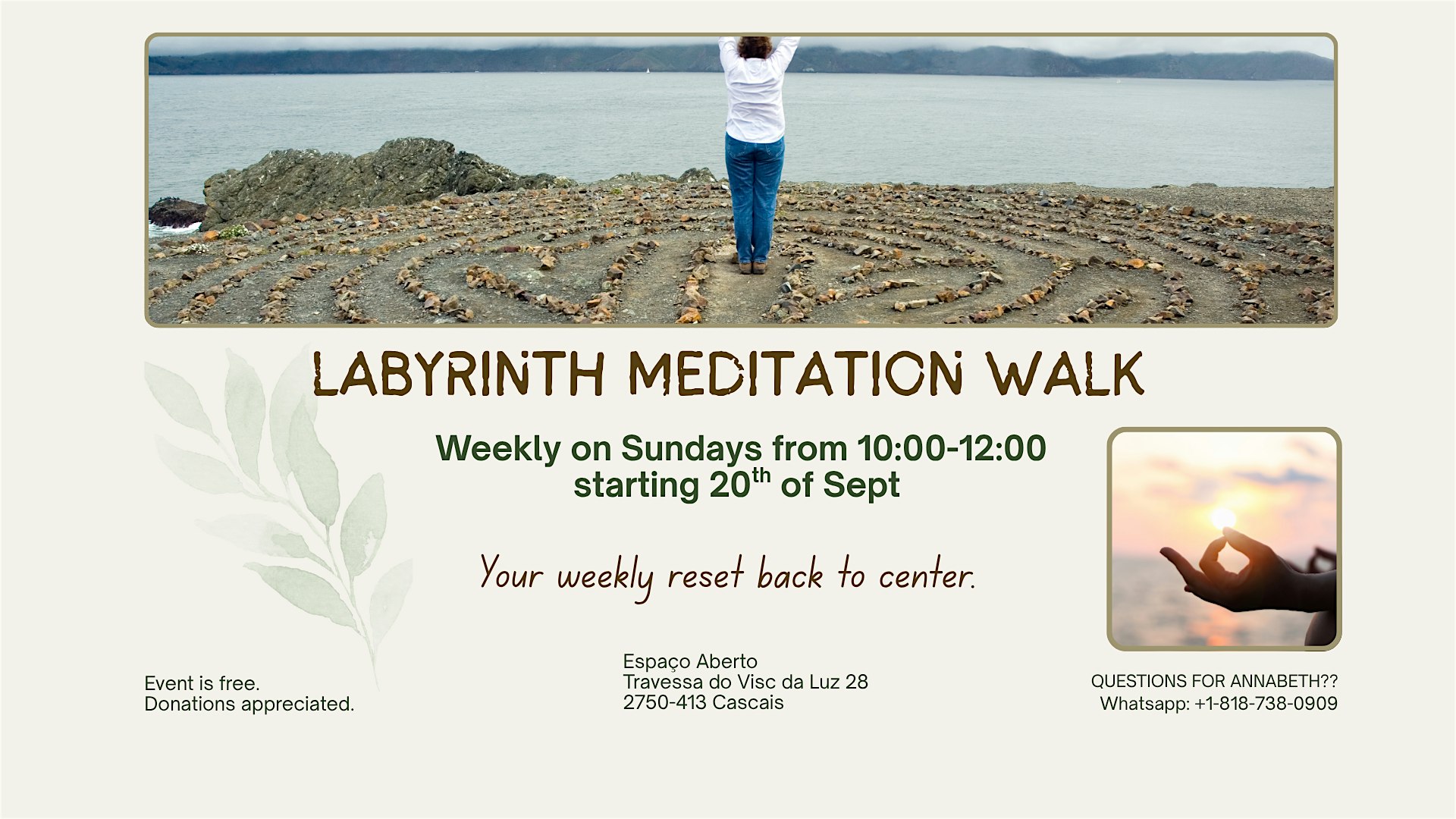 Labyrinth Meditation Walk
