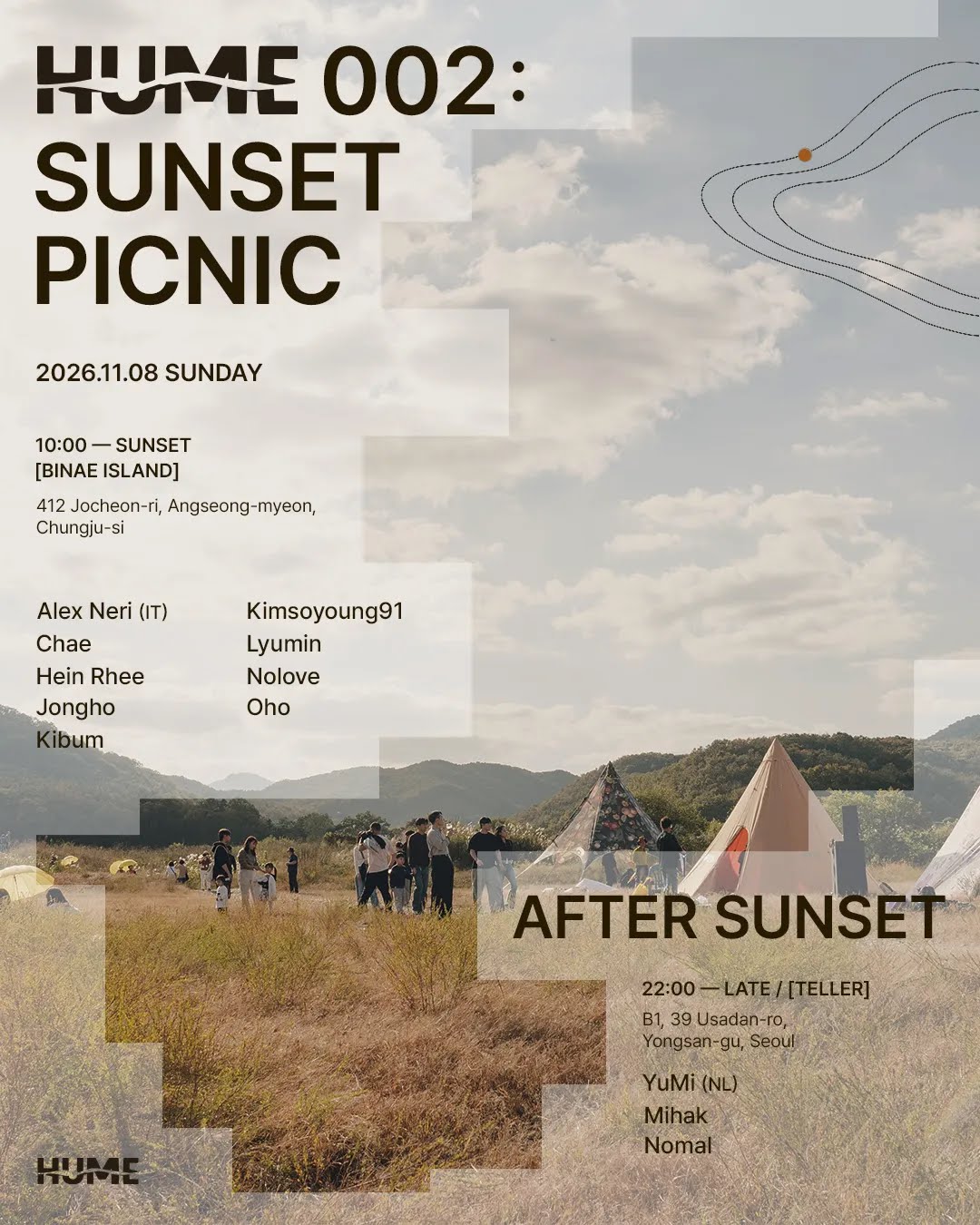 HUME 002: SUNSET PICNIC