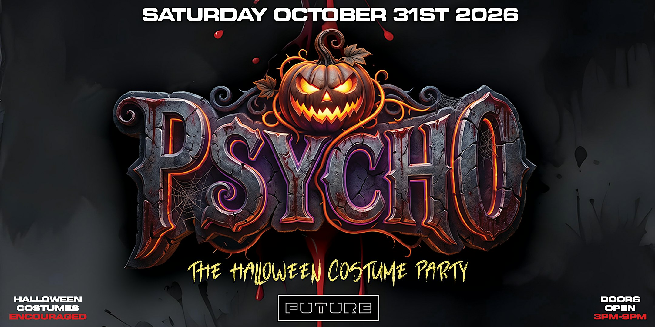 PSYCHO HALLOWEEN COSTUME "DAY PARTY"