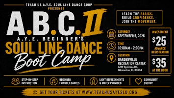 A.Y.E. Beginner Soul Line Dance Boot Camp II