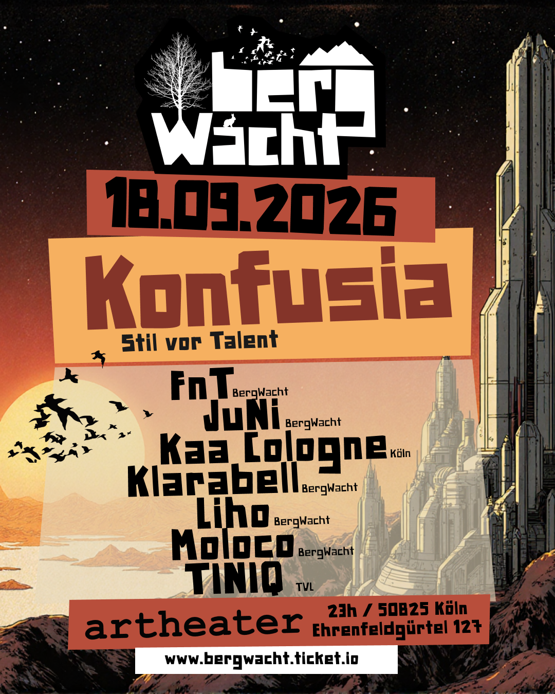 BergWacht with Konfusia uvm