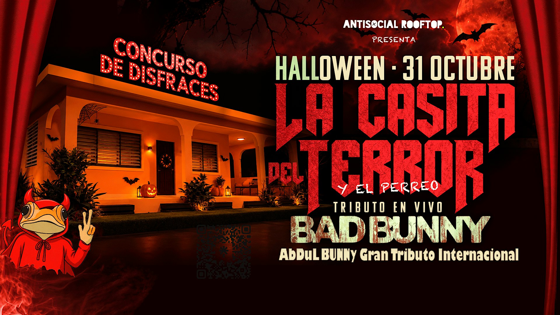 HALLOWEEN: La Casita del Terror… y el Perreo  | Tributo a Bad Bunny
