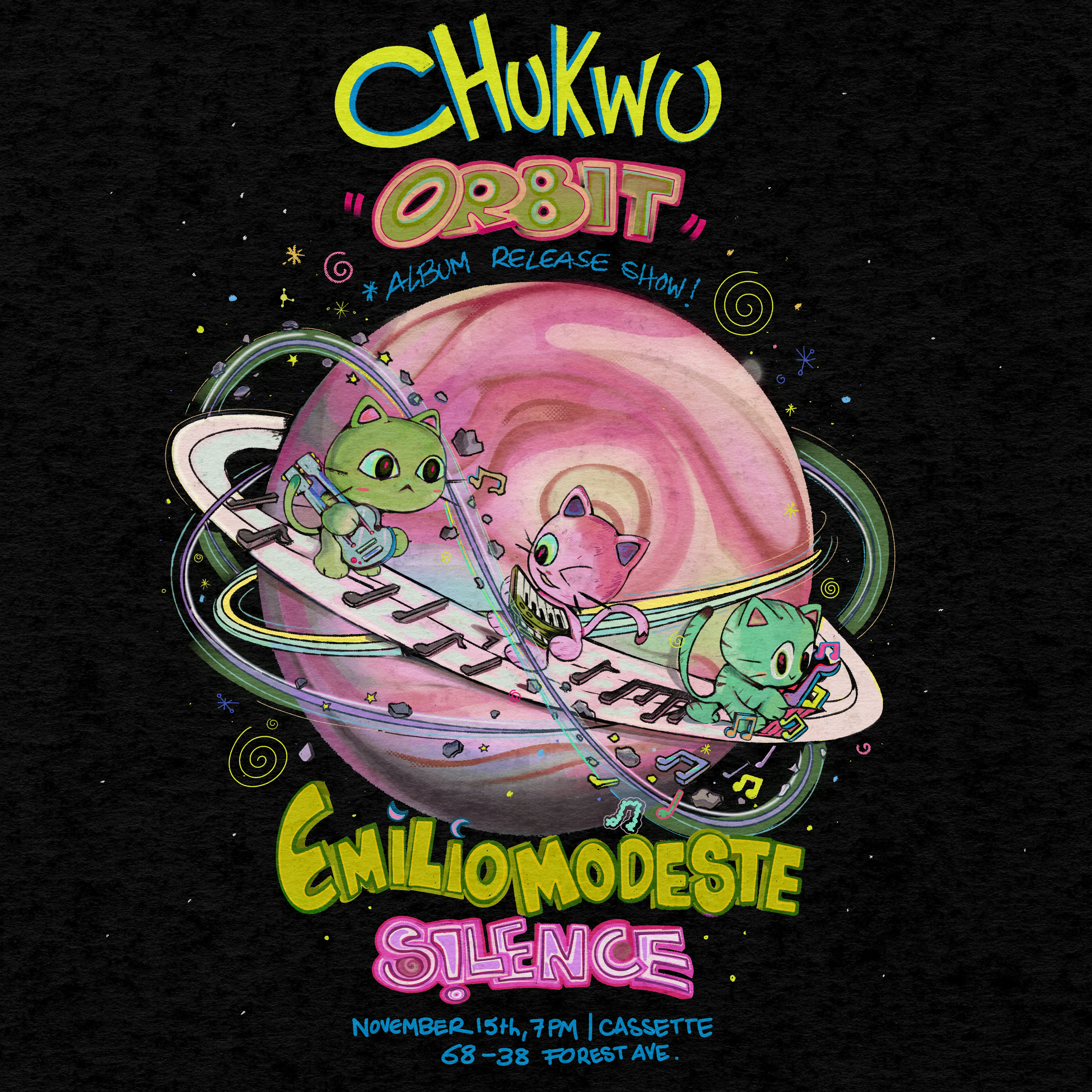 CHUKWU (ALBUM RELEASE), EMILIO MODESTE, S!LENCE