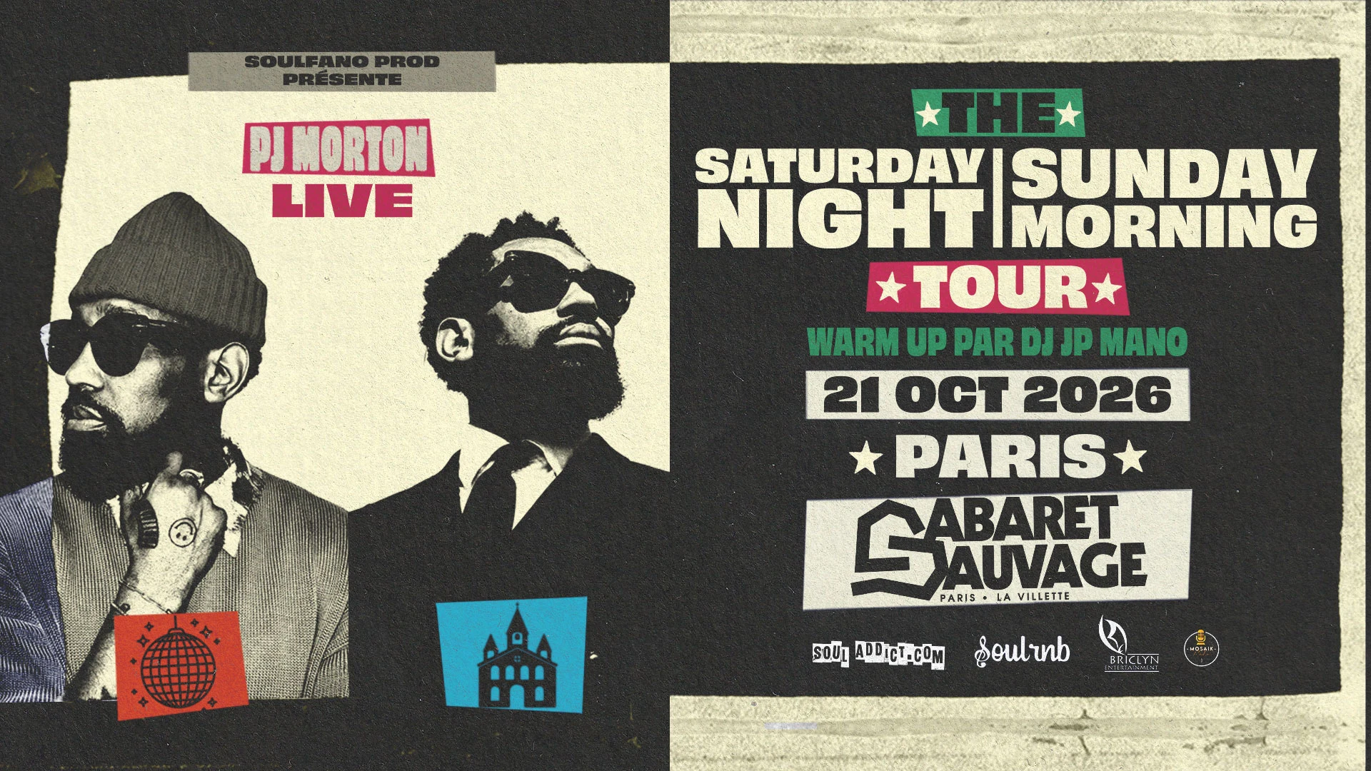 Pj Morton, The Saturday Night, Sunday Morning, Tour