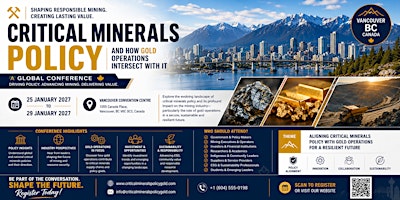 Critical minerals policy and how gold operations intersect with it