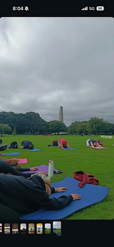 Park Yoga in Phoenix Park