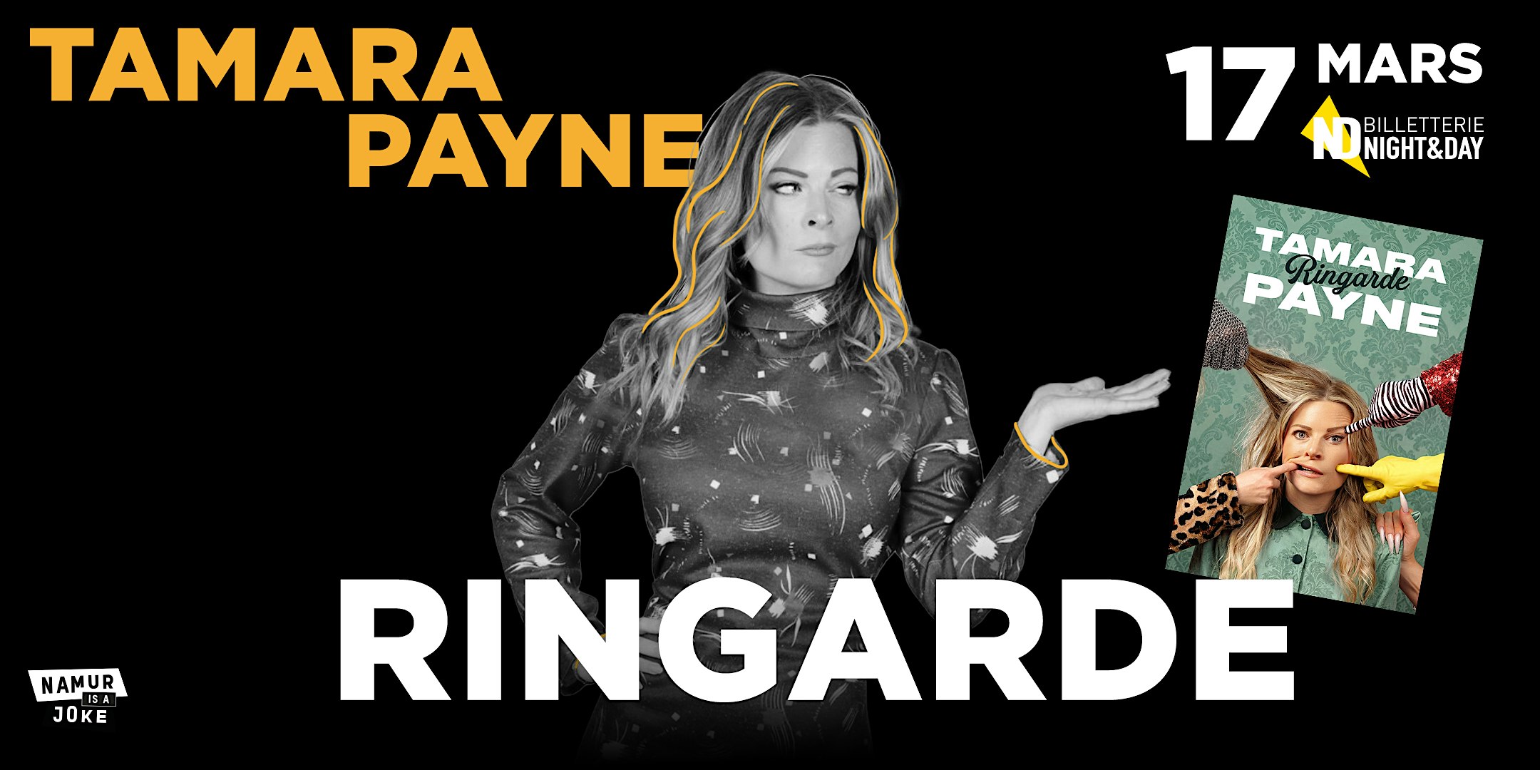 Namur is a Joke 2027 - TAMARA PAYNE - Ringarde