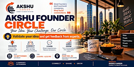 Idea Validation  by akshu founder circle