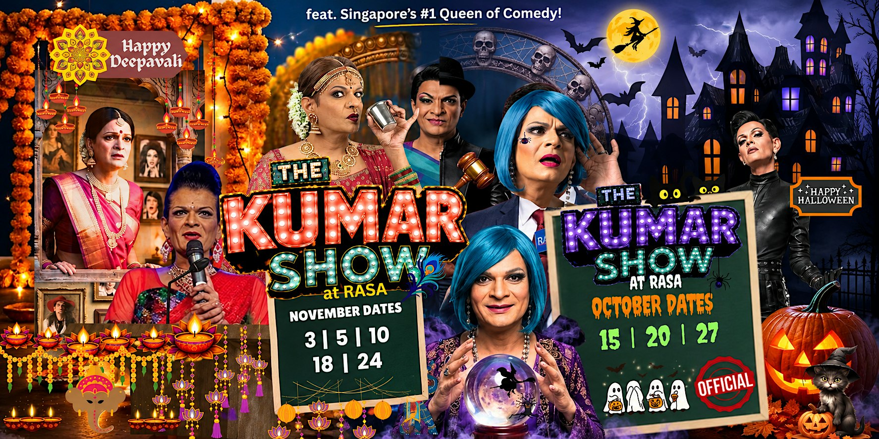 The KUMAR Show - Halloween x Deepavali Edition