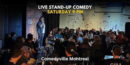 Montreal Comedy Show (9 PM) | Live Stand-Up at Comedyville Central Station