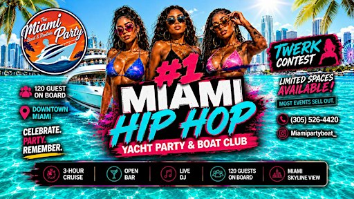 BOAT PARTY MIAMI - PARTY BOAT