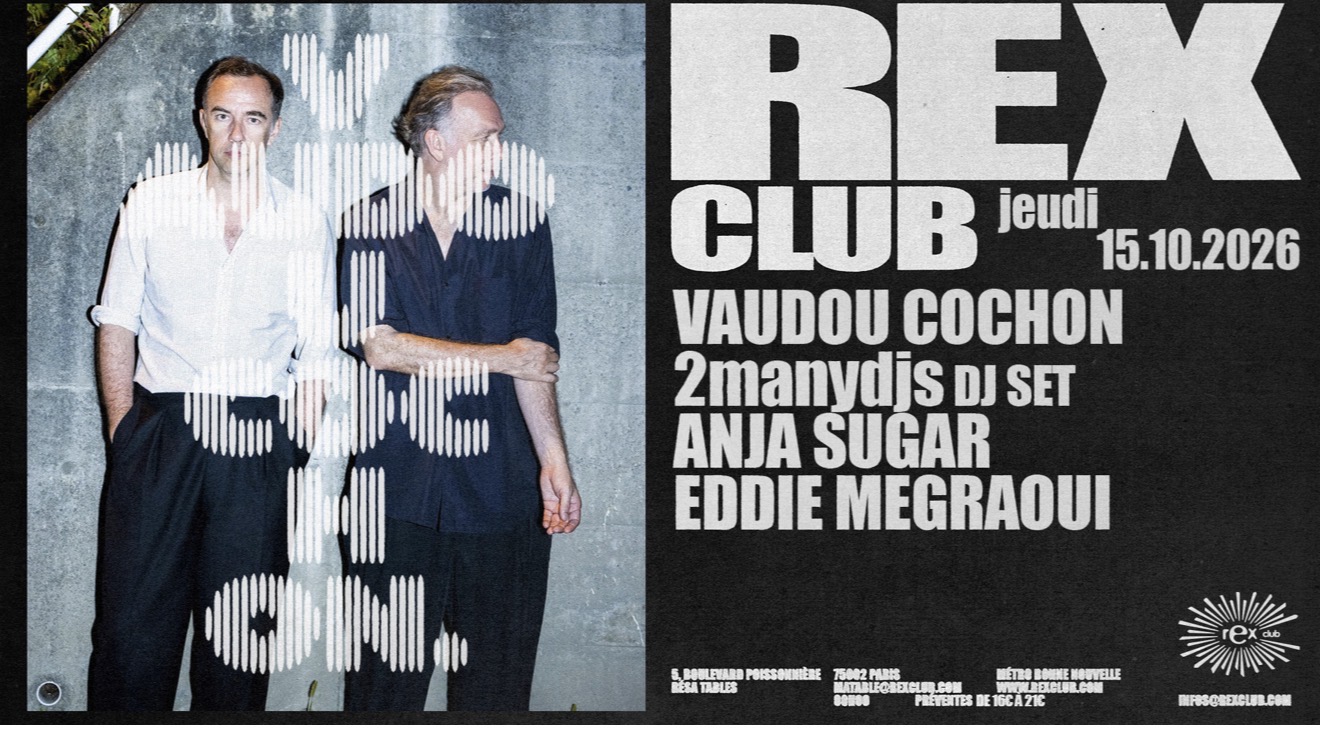Vaudou Cochon: 2ManyDJs (djset), Anja Sugar, Eddie Megraoui