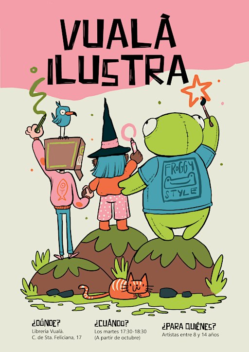 Clase de prueba gratuita - Taller semana del ilustración (+10 años)