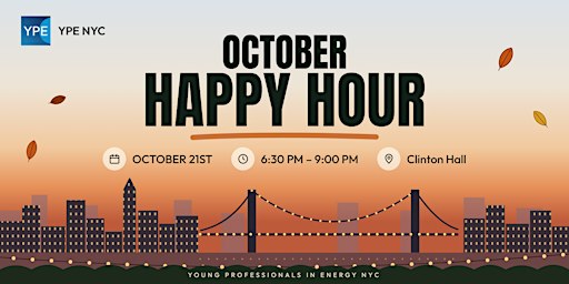 Young Professionals in Energy NYC (YPE) October Happy Hour