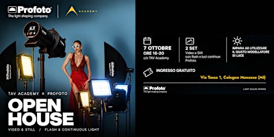TAV ACADEMY x PROFOTO | OPEN HOUSE