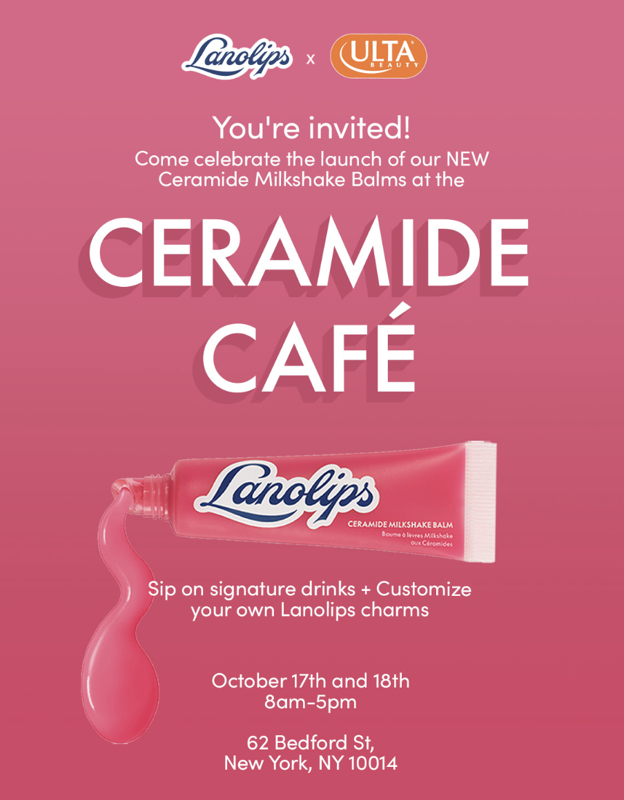Welcome to the Lanolips Ceramide Café ☕️💗