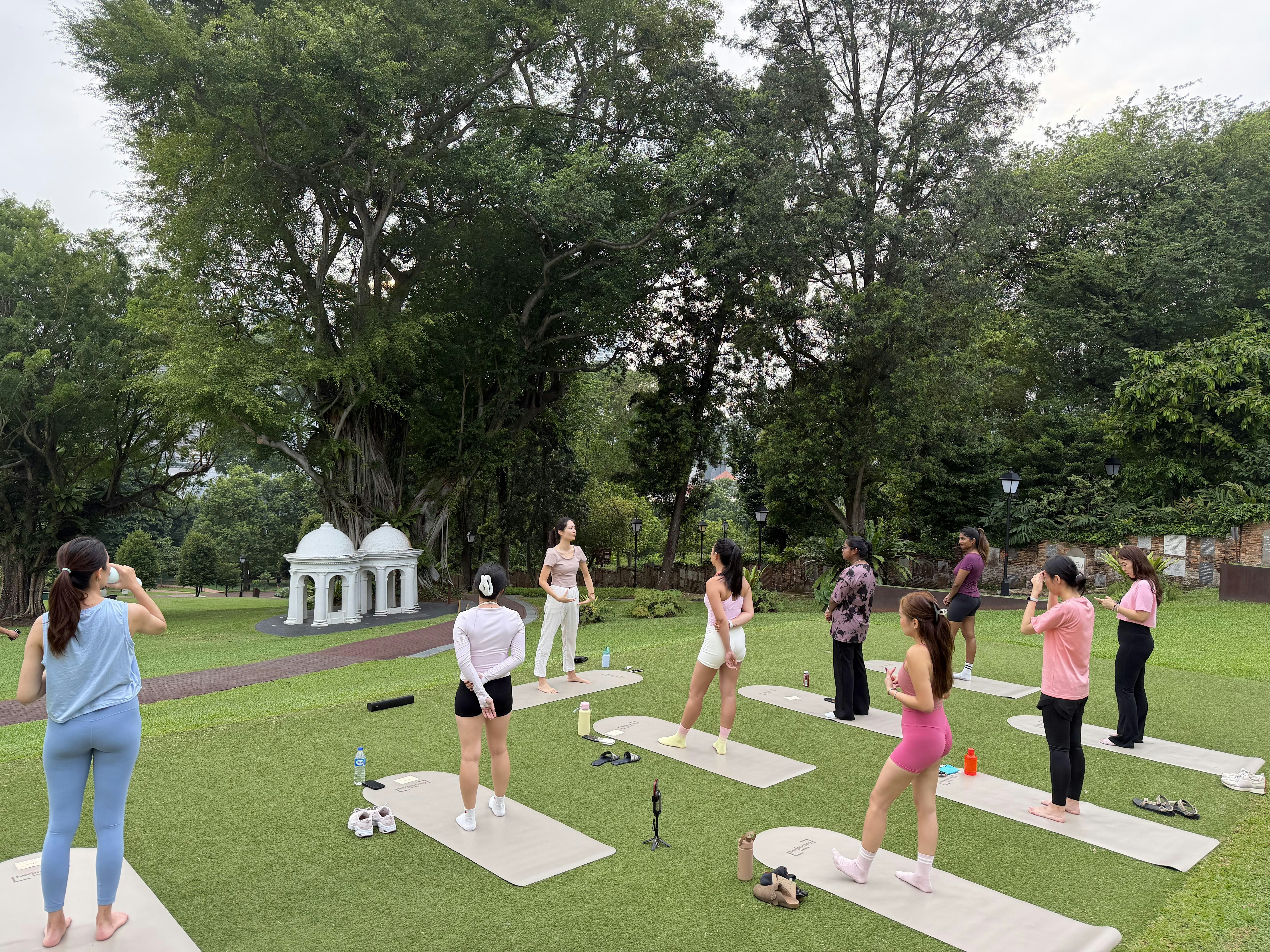 Yoga in Nature by Wilderflow