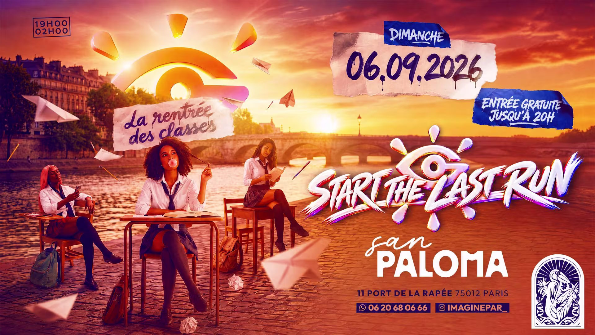 Imagine Paris - Dimanche 06 Août - Start The Last Run