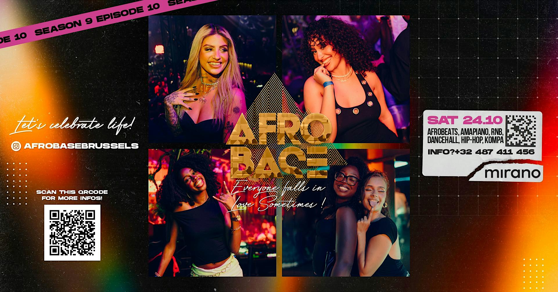 Afrobase • SAT 24.10 • MIRANO Brussels!