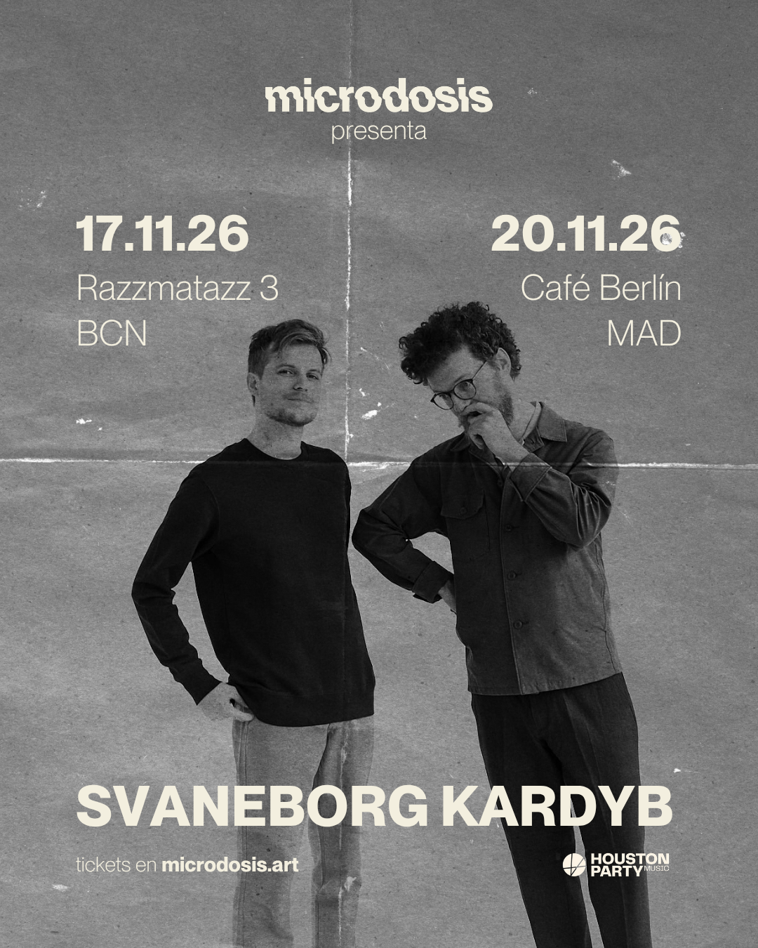 Svaneborg Kardyb en microdosis - Café Berlín, Madrid