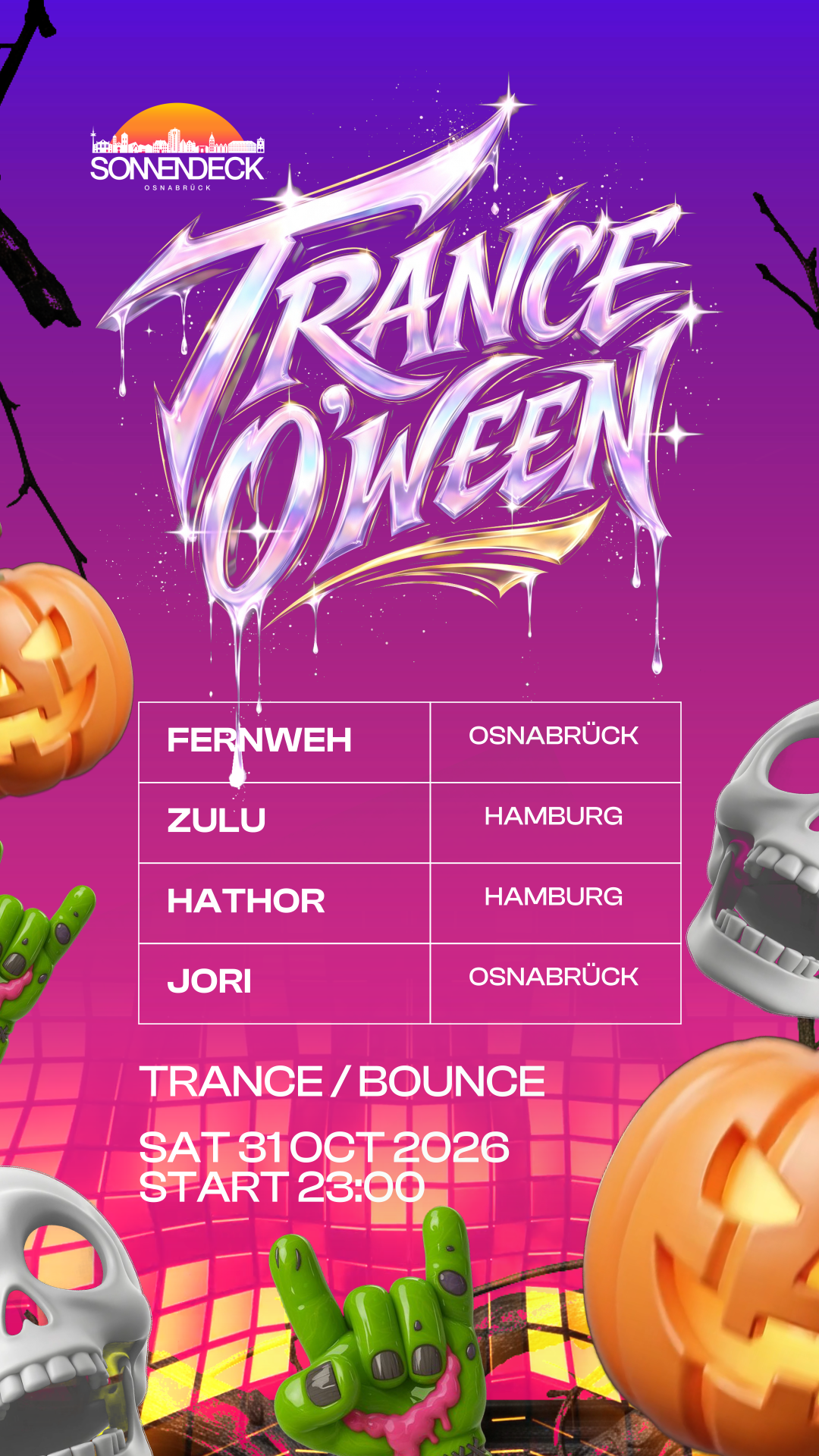 TRANCE O'WEEN – HALLOWEEN SPECIAL