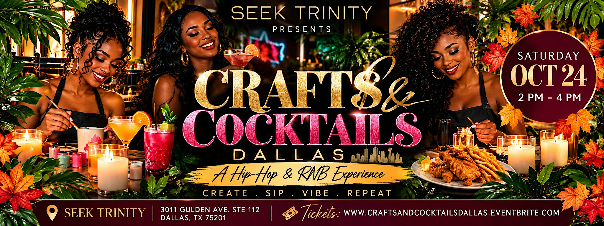 Just Make Scents Presents: Crafts and Cocktails- Candle Making