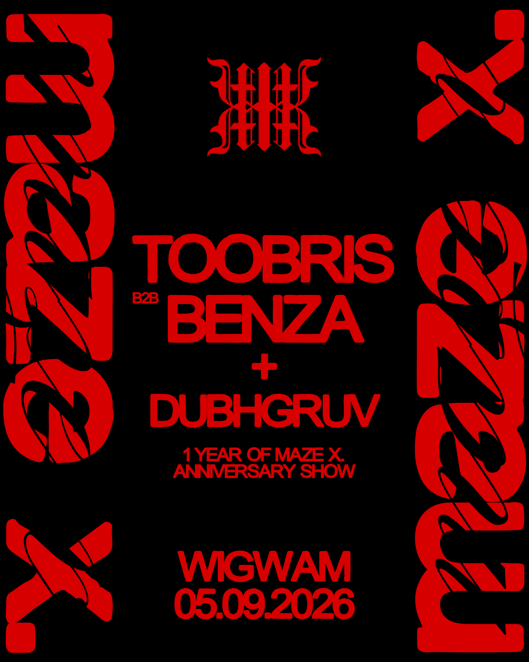 MAZE X - Toobris B2B BENZA