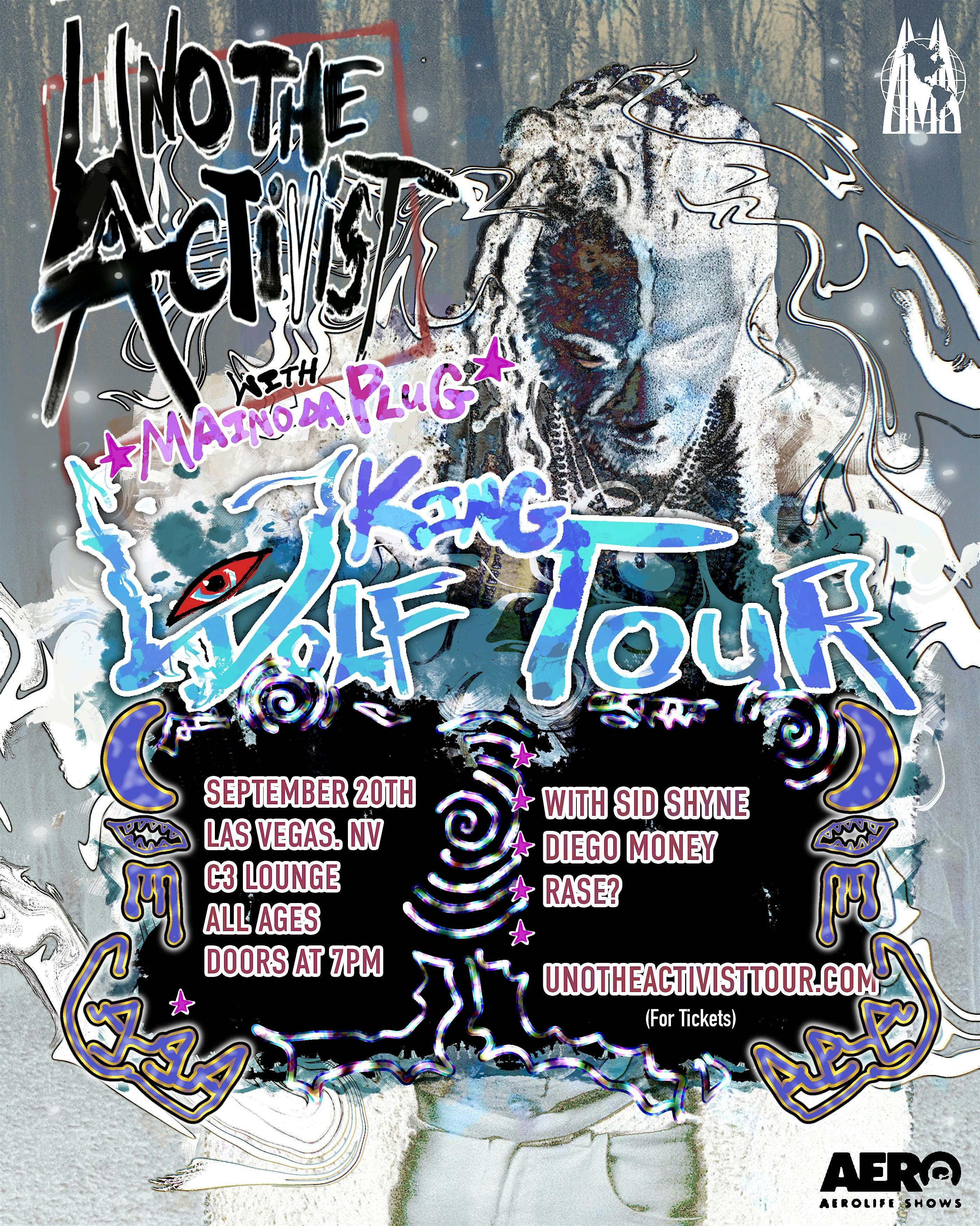 SEPTEMBER 20th: UnoTheActivist Live in Las Vegas, NV with SID SHYNE