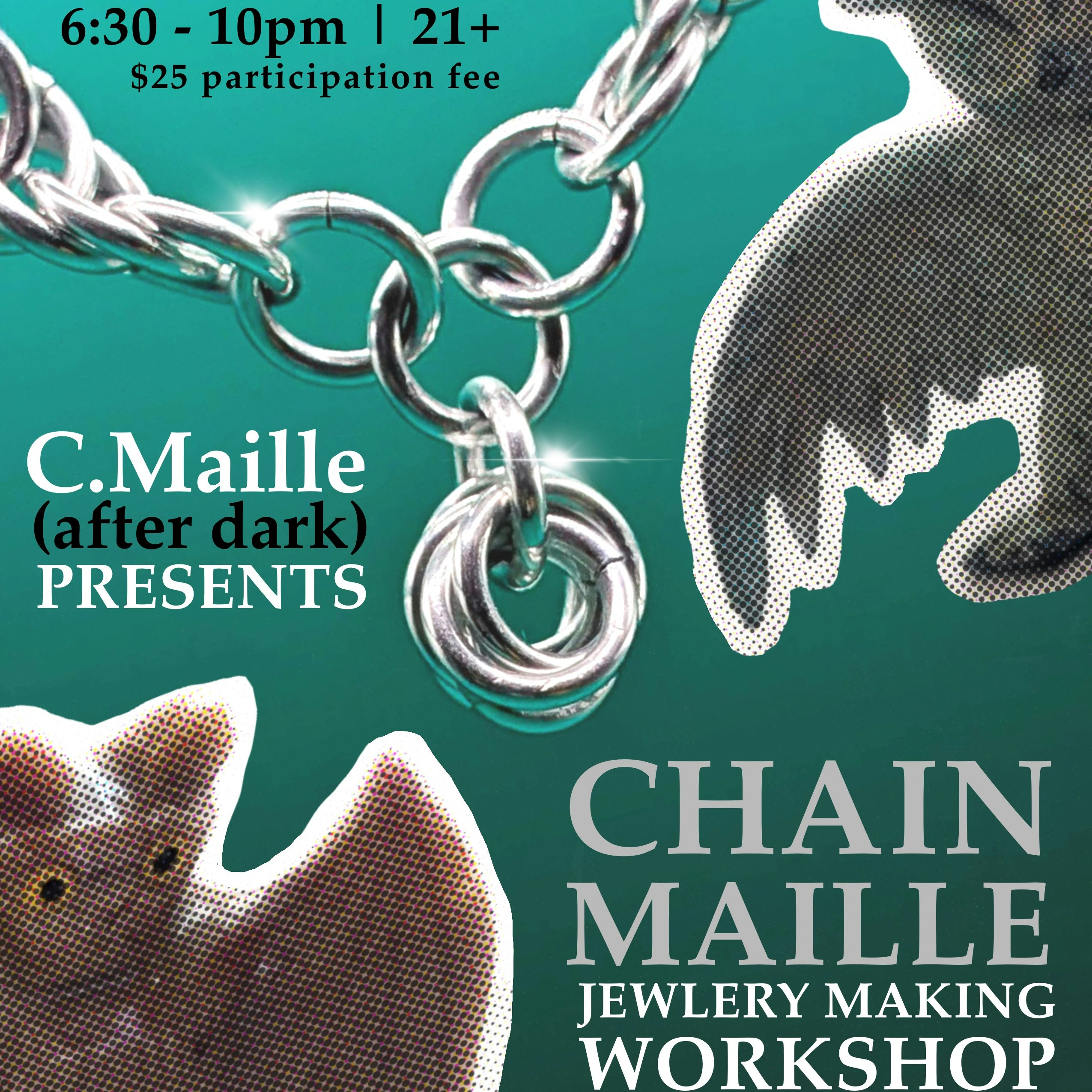 DOWNSTAIRS: Chain Maille Jewelry Making Workshop