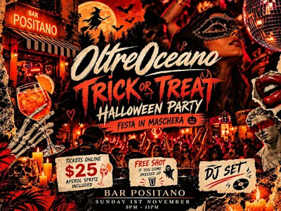 TRICK or TREAT - HALLOWEEN PARTY - OLTREOCEANO