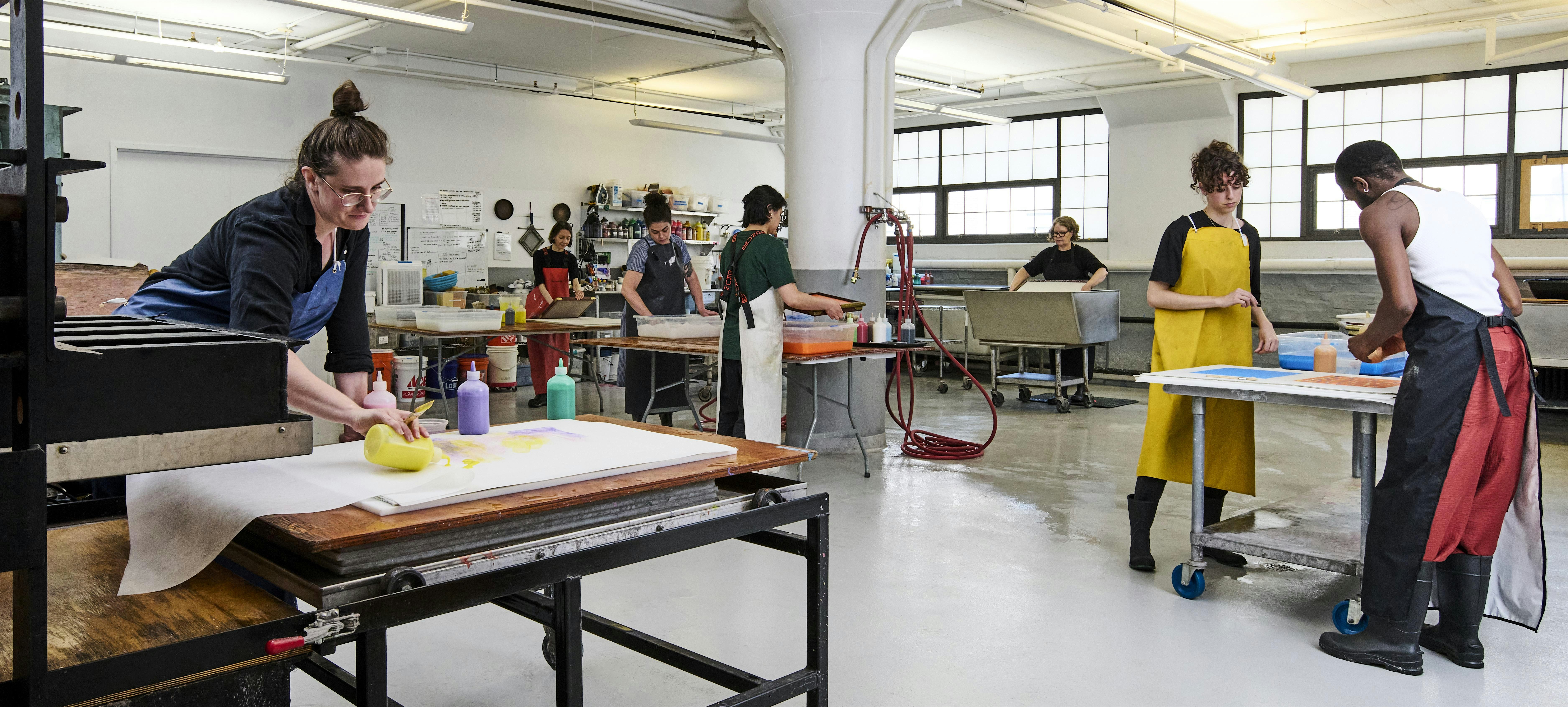 Dieu Donné Community Studio Day: Tours, Demos, & Experience Pulp Painting
