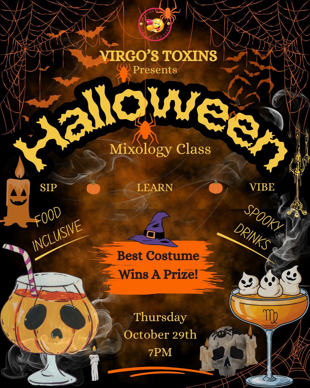 Halloween Mixology Class