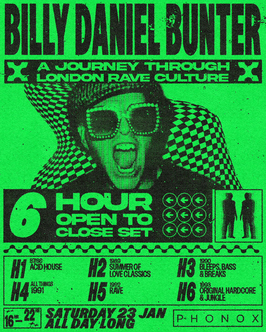 Billy Daniel Bunter: 6 hour open to close set - A Journey Through London Rave Culture