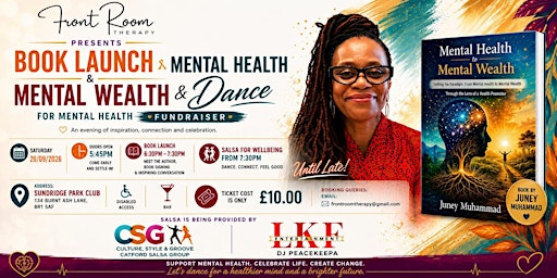 Mental Wealth in Motion: Book Launch & Dance for Wellbeing Experience