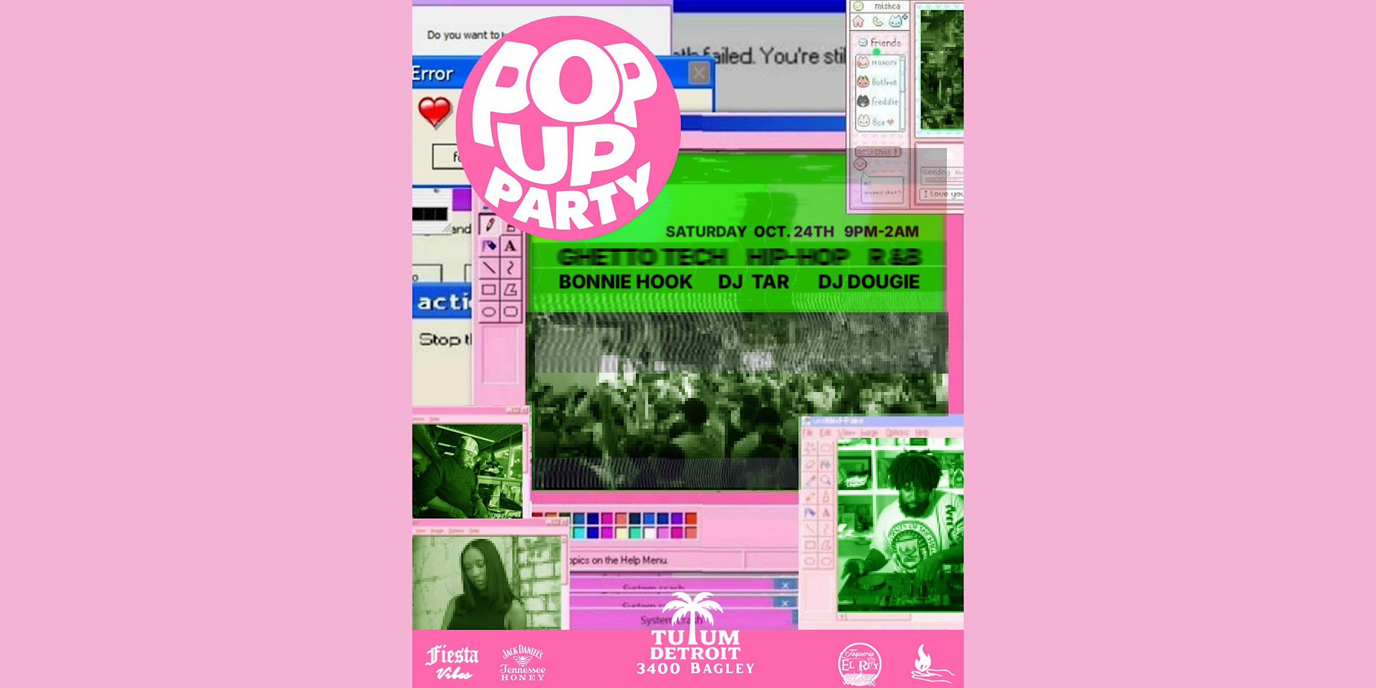 POP UP PARTY: Ghetto Tech x Hip-Hop x R&B at TULUM