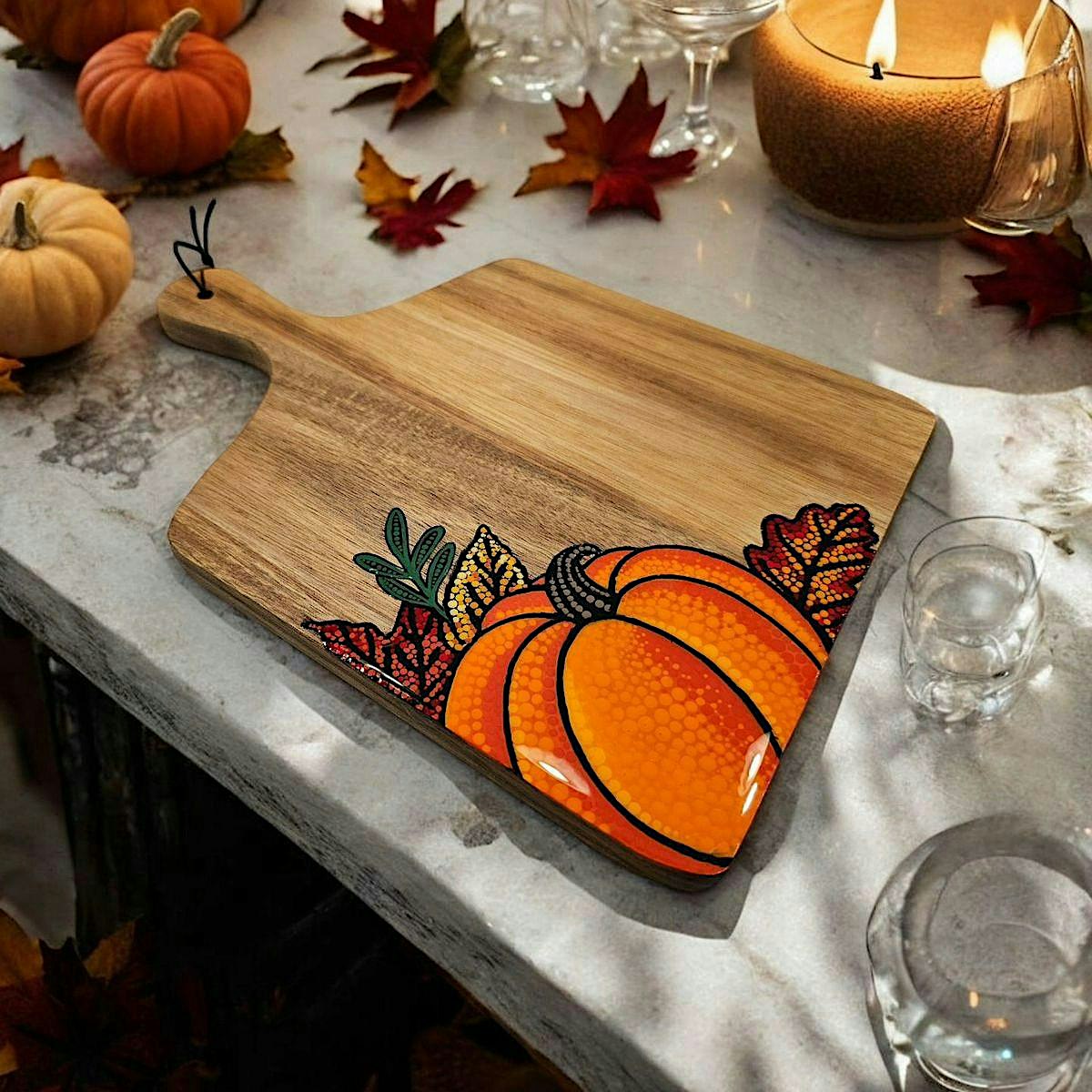 Autumn Borrel Plank Painting Workshop