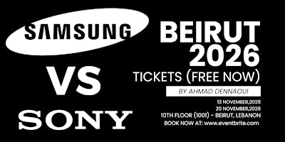 BEIRUT 2026 (10th Floor) - Presented by Samsung/Sony