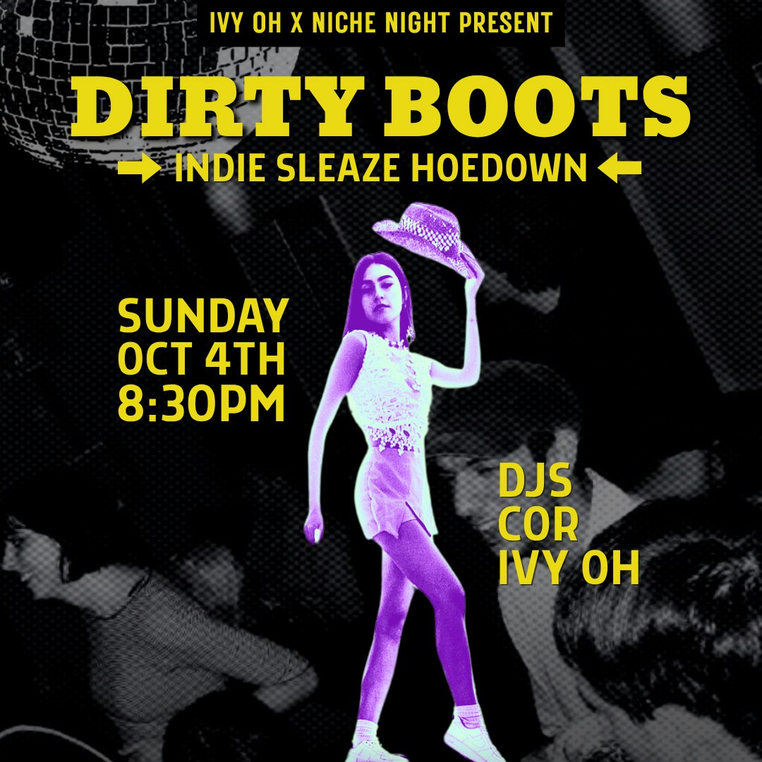 Dirty Boots Indie Sleaze Hoedown