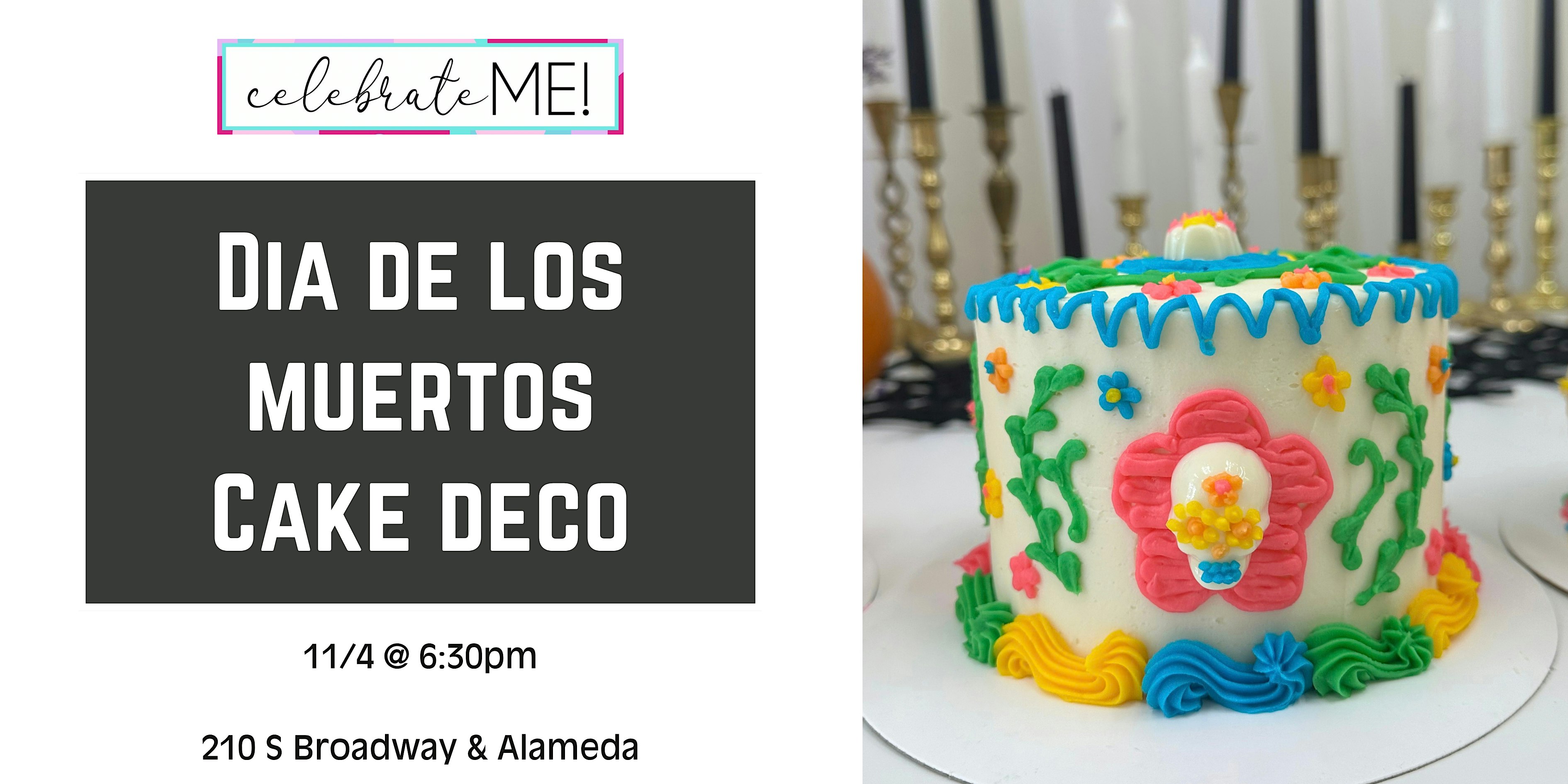 Dia de los Muertos Cake Decorating