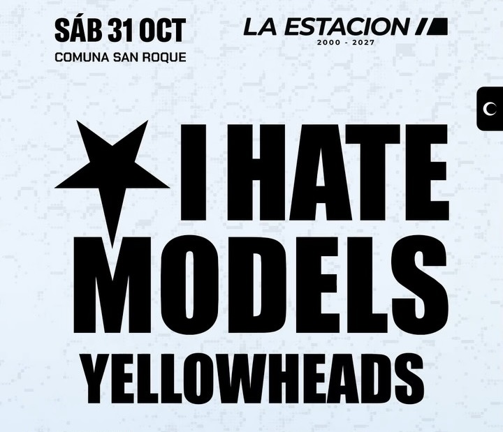 I Hate Models + YellowHeads x La Estación, Lago San Roque, Córdoba